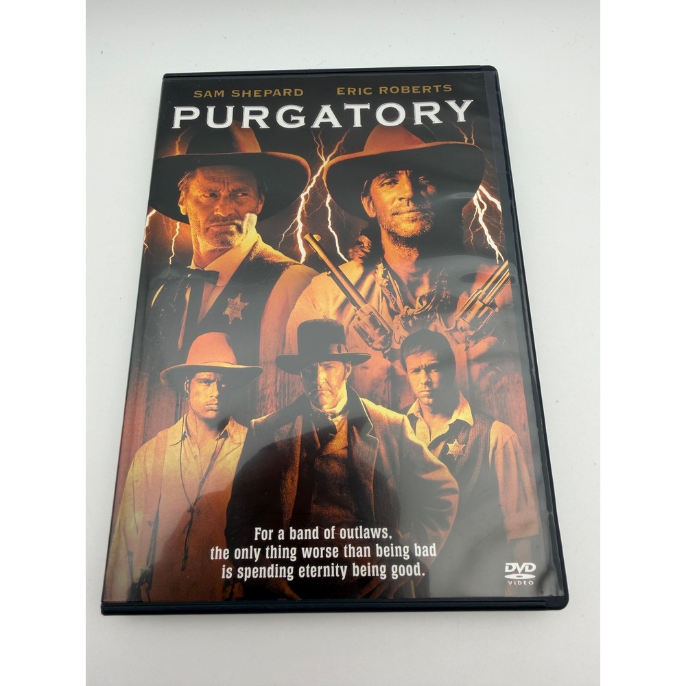 Purgatory‎ DVD 1999 TNT Original Sam Shepard Eric Roberts Western Supernatural